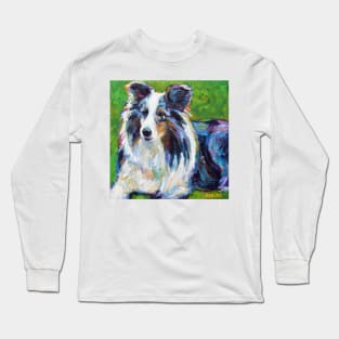 Colorful SHELTIE Long Sleeve T-Shirt